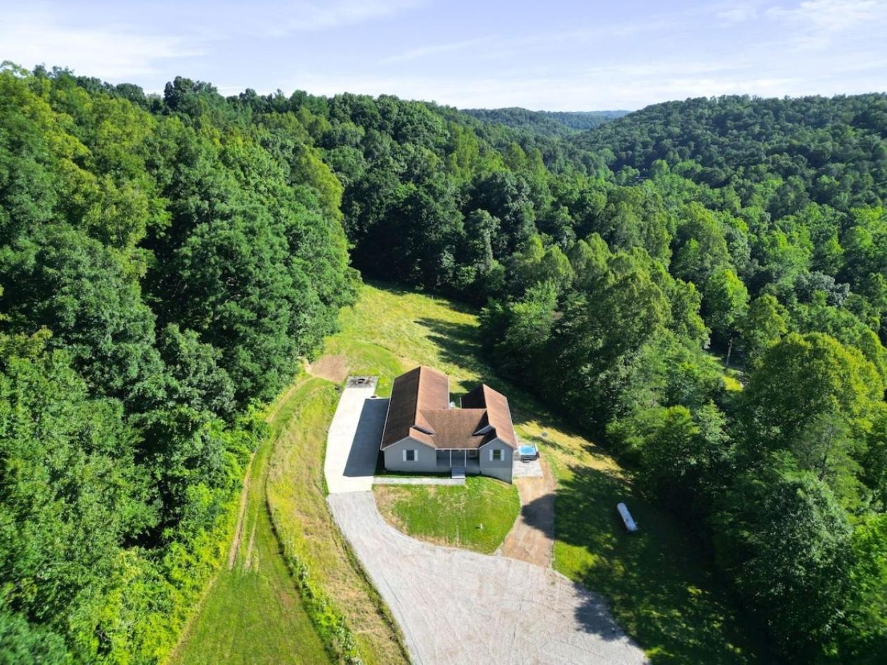 Buck Run - A Secluded Cabin In Rockbridge, Oh Bagian luar foto